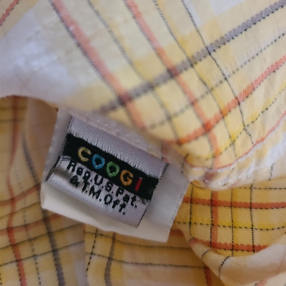 COOGI men's plaid shirt sz.5 XL buttons up - Picture 8 of 11